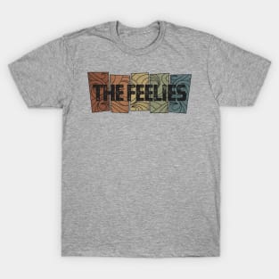 The Feelies Retro Pattern T-Shirt